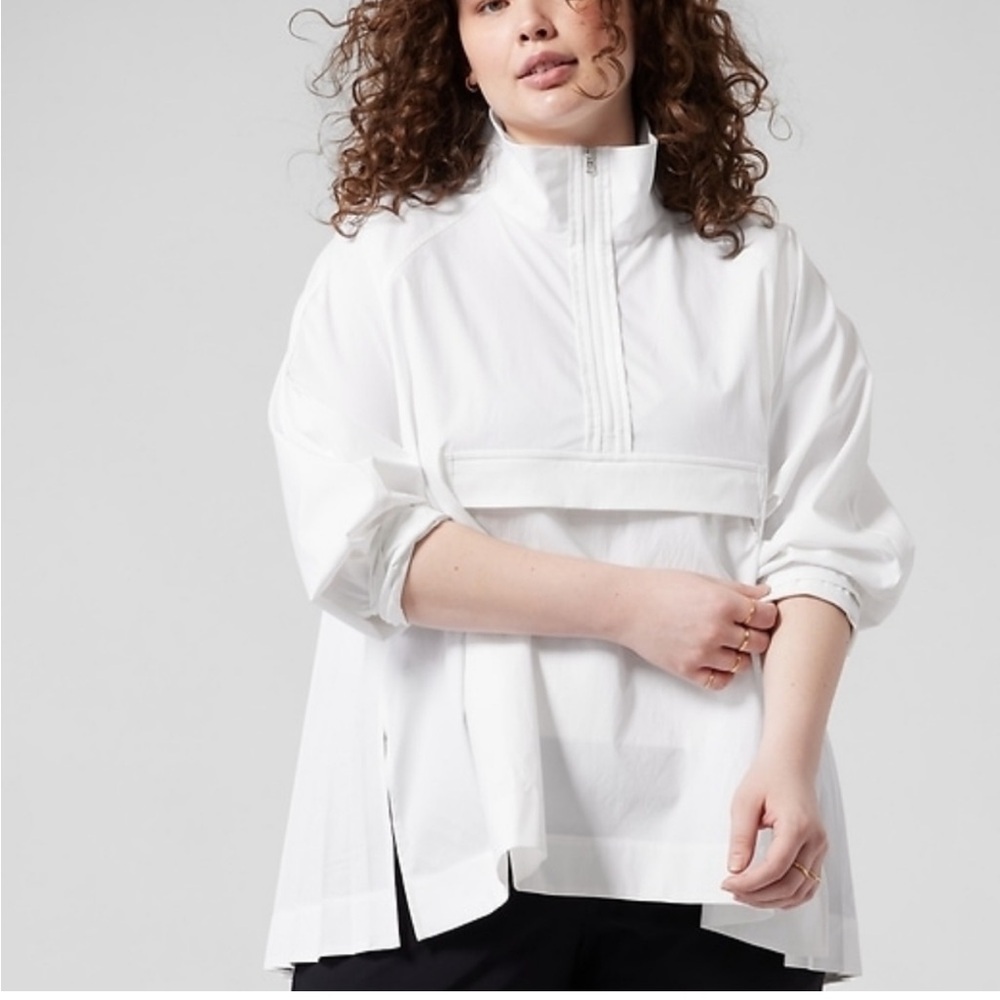 Athleta White Sojourn Top - Picture 3 of 7